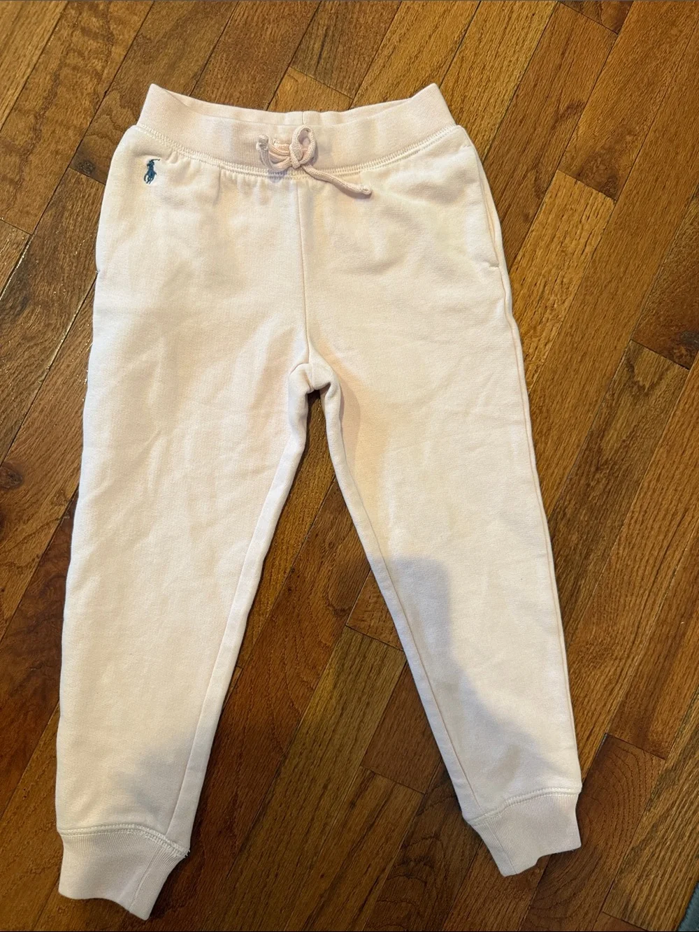 Ralph Lauren Light Pink Girls' Jogger Sweatpants